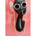 Luxusglaskette Brillenzubehör Perlenbrillenkette lange Perlenbrillenkette Perlengroßhandel
